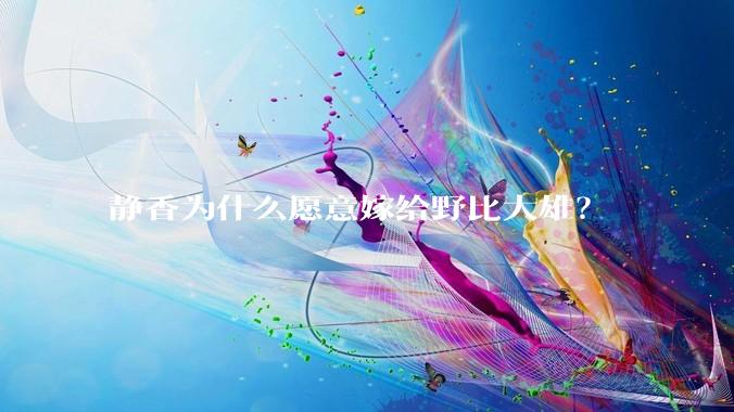 静香为什么愿意嫁给野比大雄？